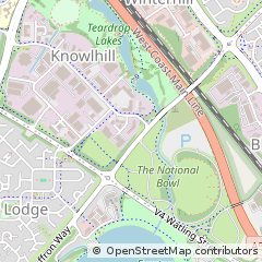 Map of Milton Keynes