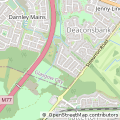 Map of Glasgow