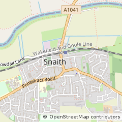 Map of Goole, East Riding