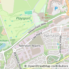 Map of East Kilbride, Glasgow