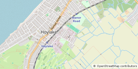 Map of Wirral, Merseyside