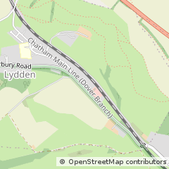 Map of Dover, Kent