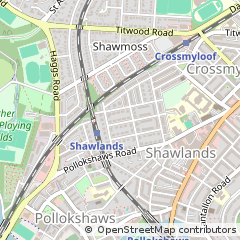 Map of Glasgow