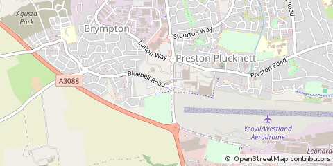 Map of Yeovil, Somerset