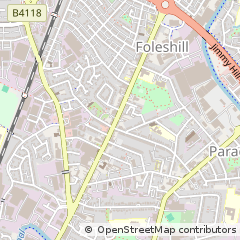 Map of Coventry, West Midlands
