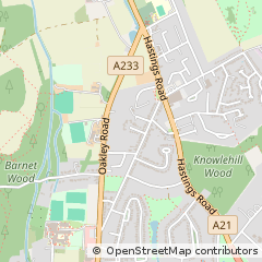 Map of Bromley