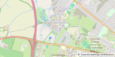 Map of Cambridge, Cambridgeshire