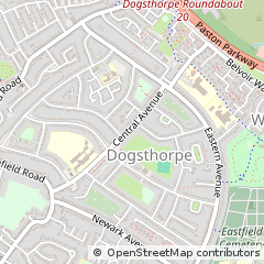 Map of Peterborough, Cambridge