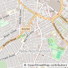 Map of Derby