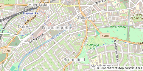 Map of Edinburgh