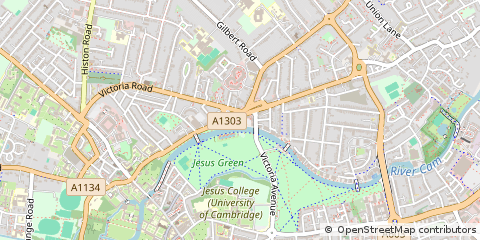 Map of Cambridge