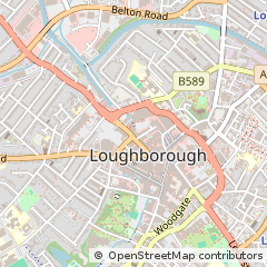 Map of Loughborough