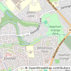 Map of Stockton on Tees, Cleveland