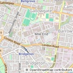 Map of Glasgow
