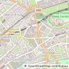 Map of Edinburgh