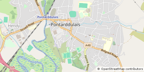 Map of Swansea