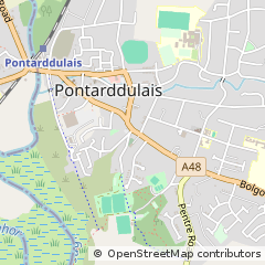 Map of Swansea