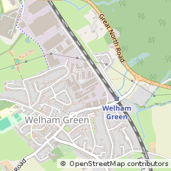 Map of Hatfield, Hertfordshire