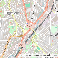 Map of Sheffield