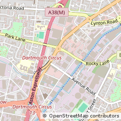 Map of Birmingham