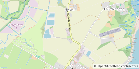 Map of Selsey, West Sussex