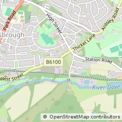 Map of Barnsley