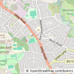 Map of Leeds
