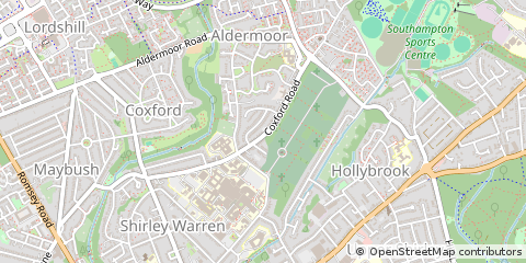 Map of Southampton
