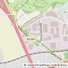 Map of Leicester, Leicestershire