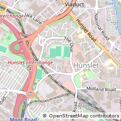 Map of Leeds