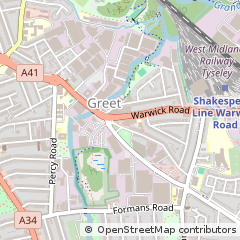 Map of Birmingham