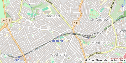 Map of Bristol