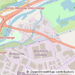 Map of Northampton