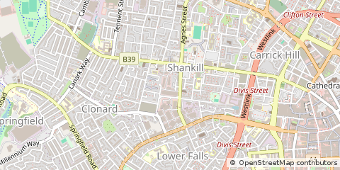 Map of Belfast, Co. Antrim