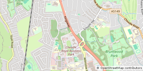 Map of Cheadle