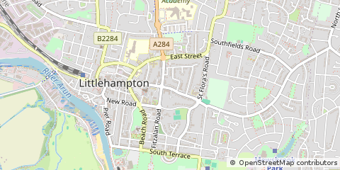 Map of Littlehampton