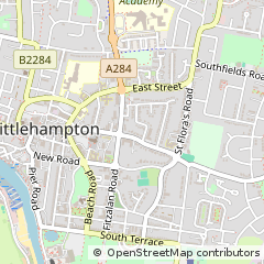 Map of Littlehampton