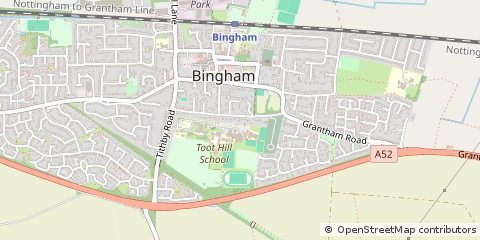 Map of Nottingham