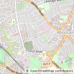 Map of Mitcham