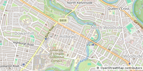 Map of Glasgow