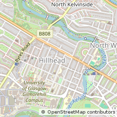 Map of Glasgow
