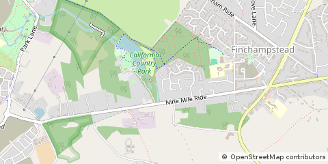 Map of Wokingham