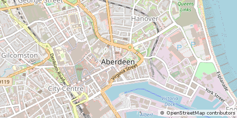 Map of Aberdeen
