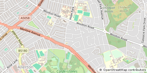 Map of Liverpool