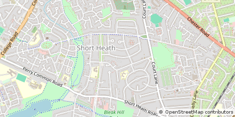 Map of Birmingham