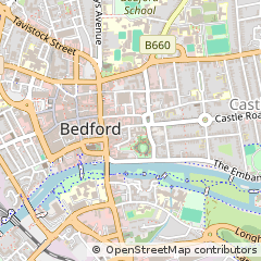 Map of Bedford