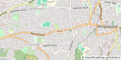 Map of Bristol