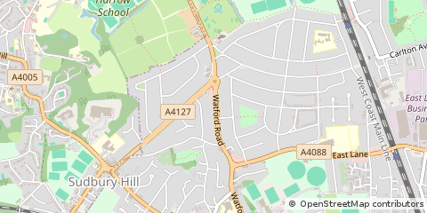 Map of Harrow