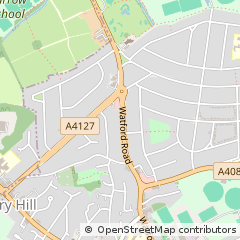 Map of Harrow