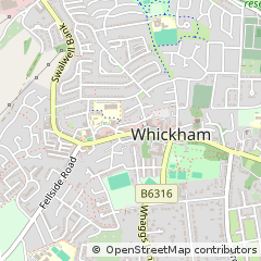 Map of Newcastle Upon Tyne, Tyne & Wear